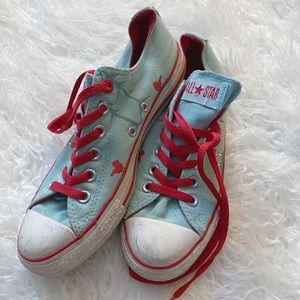 Converse (RED) Sneakers - size 6.5 M/8.5 W
